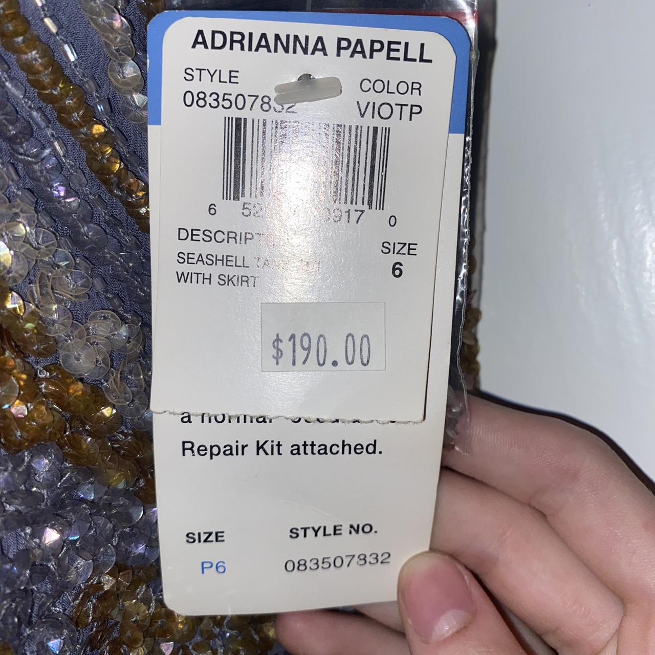 Adrianna Papell Women's Purple Vest (6)