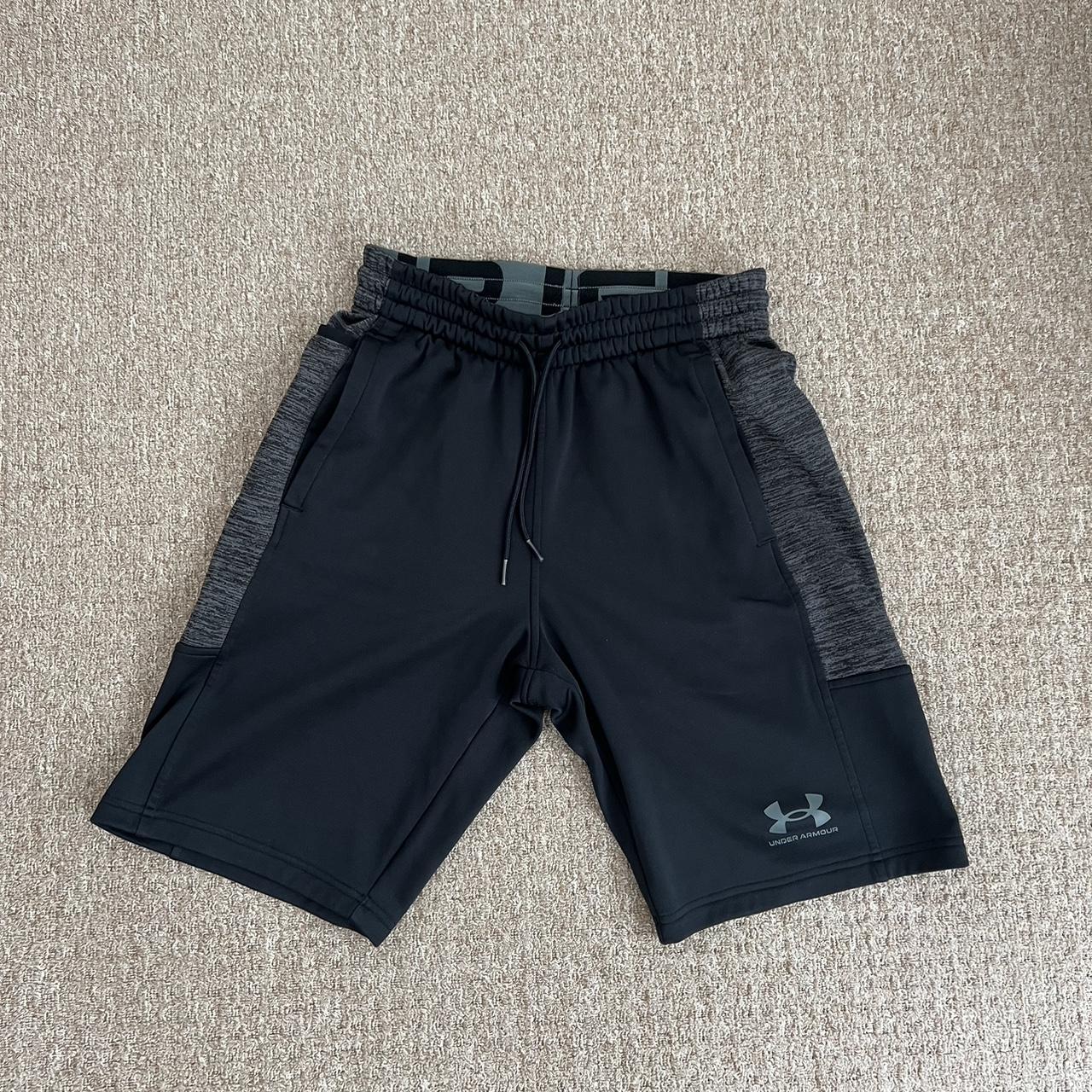 under armor shorts with string ! size: measurements - Depop