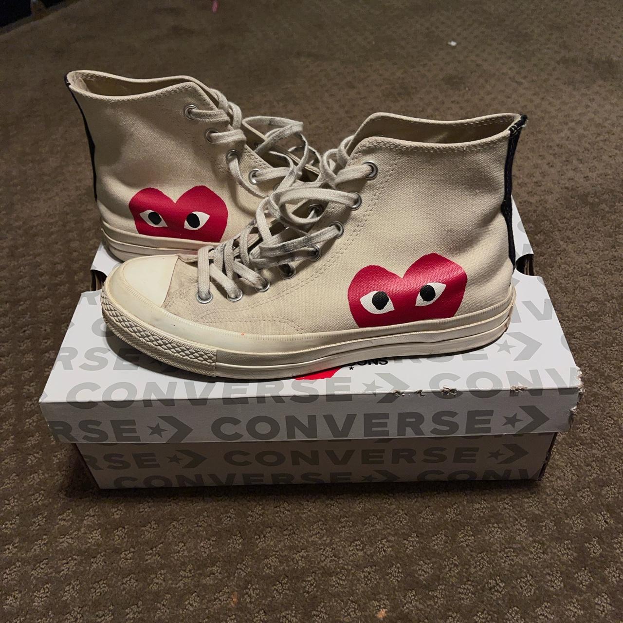 comme des garcon high tops