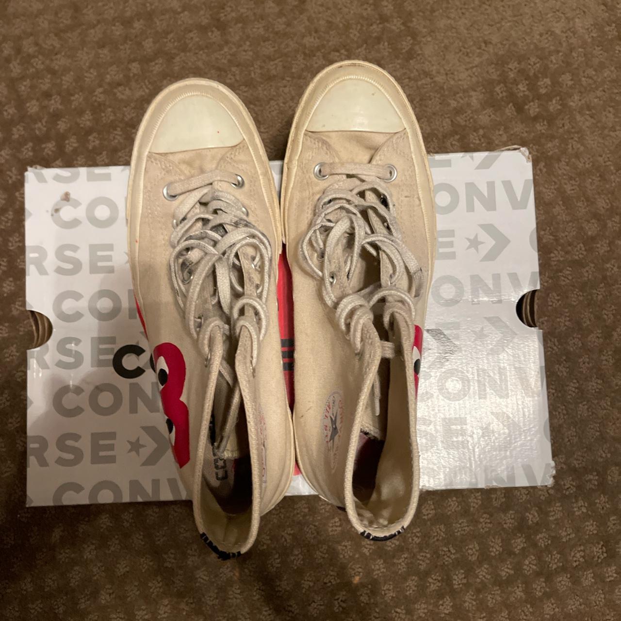 comme des garcon high tops