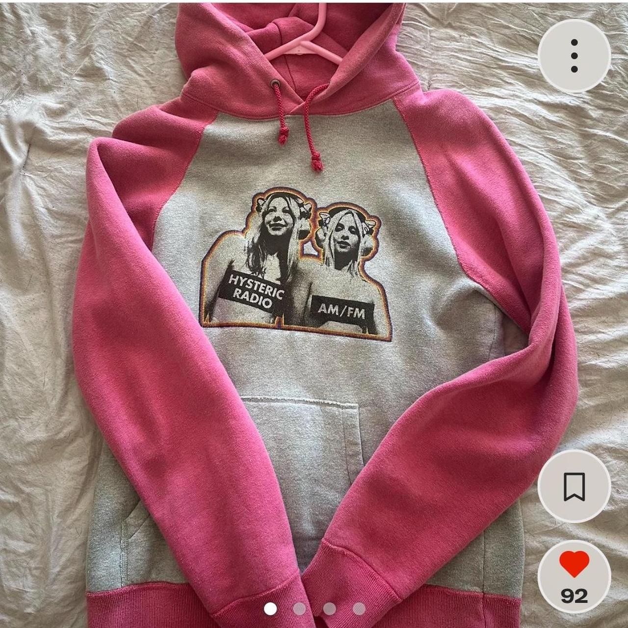 Hysteric Radio Hysteric glamour Hoodie Super rare | Depop Hysteric Radio Hysteric glamour Hoodie Super rare | Depop
