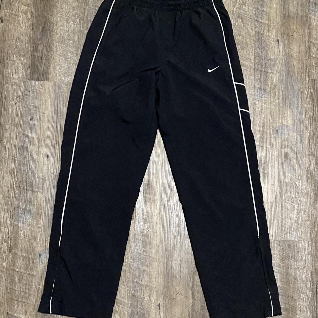 Vintage Y K Nike Black Trackpants Depop