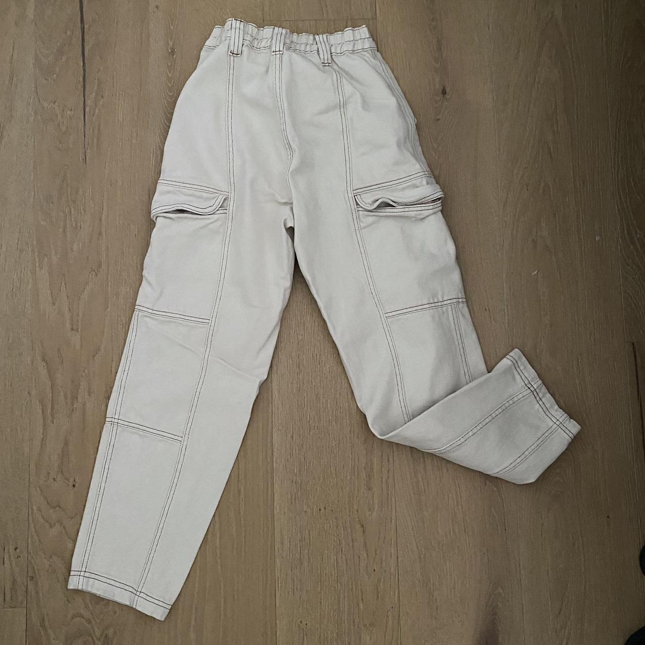 Pacsun bone utility cargo pants • Worn Depop