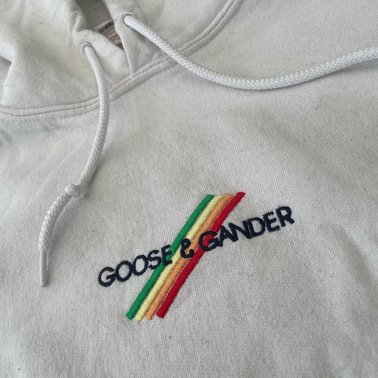 Goose and best sale gander white sweatshirt