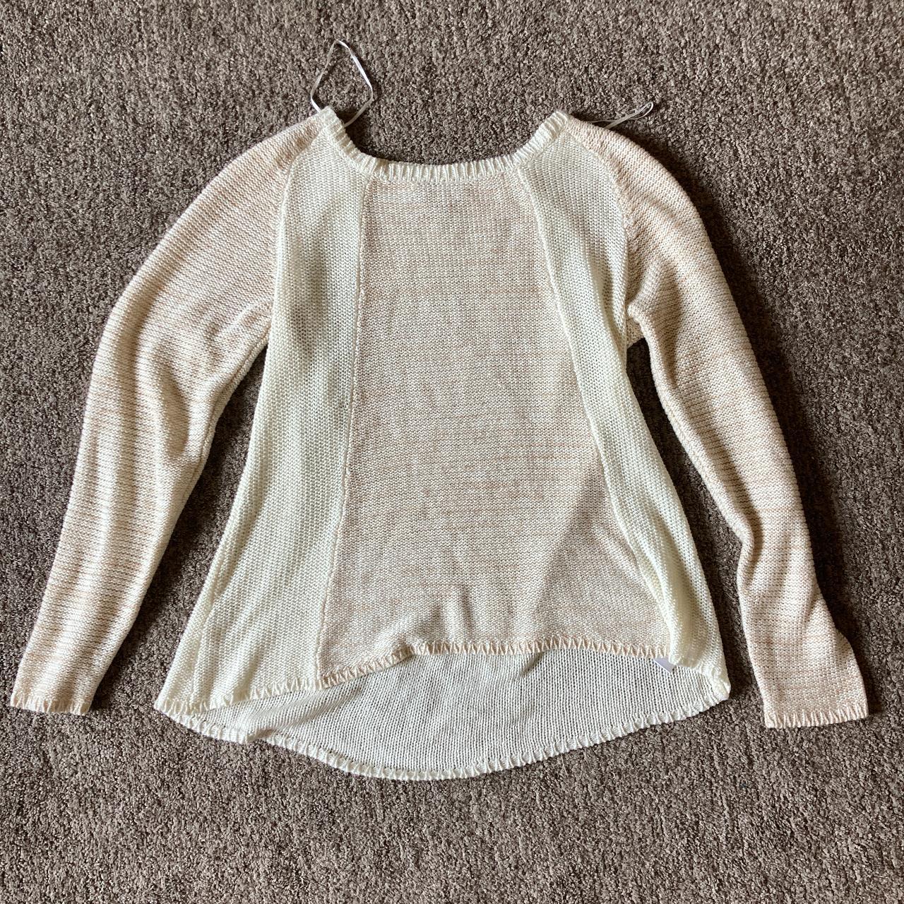 Light hotsell peach sweater