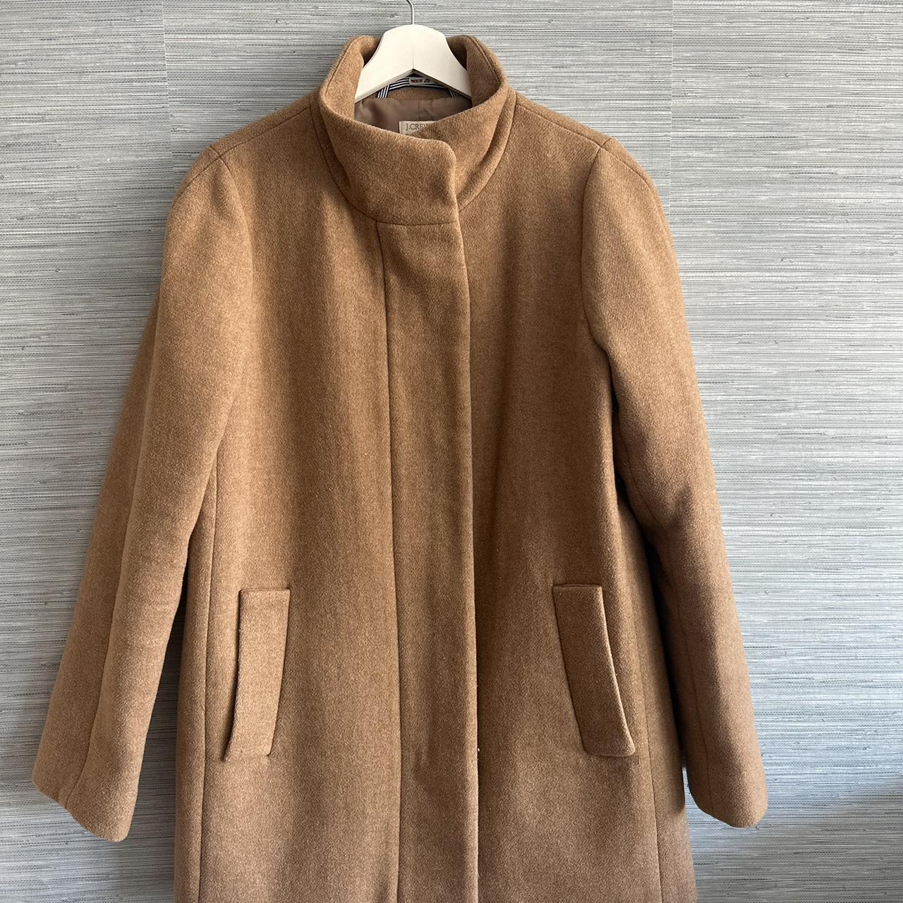 J offers Crew Tan city coat