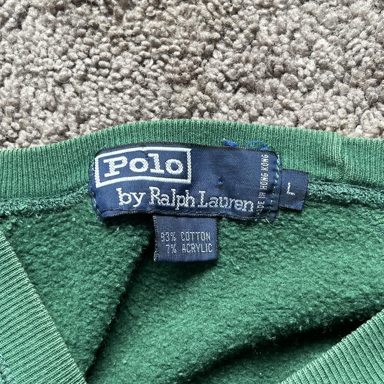 Ralph lauren green online sweatshirt