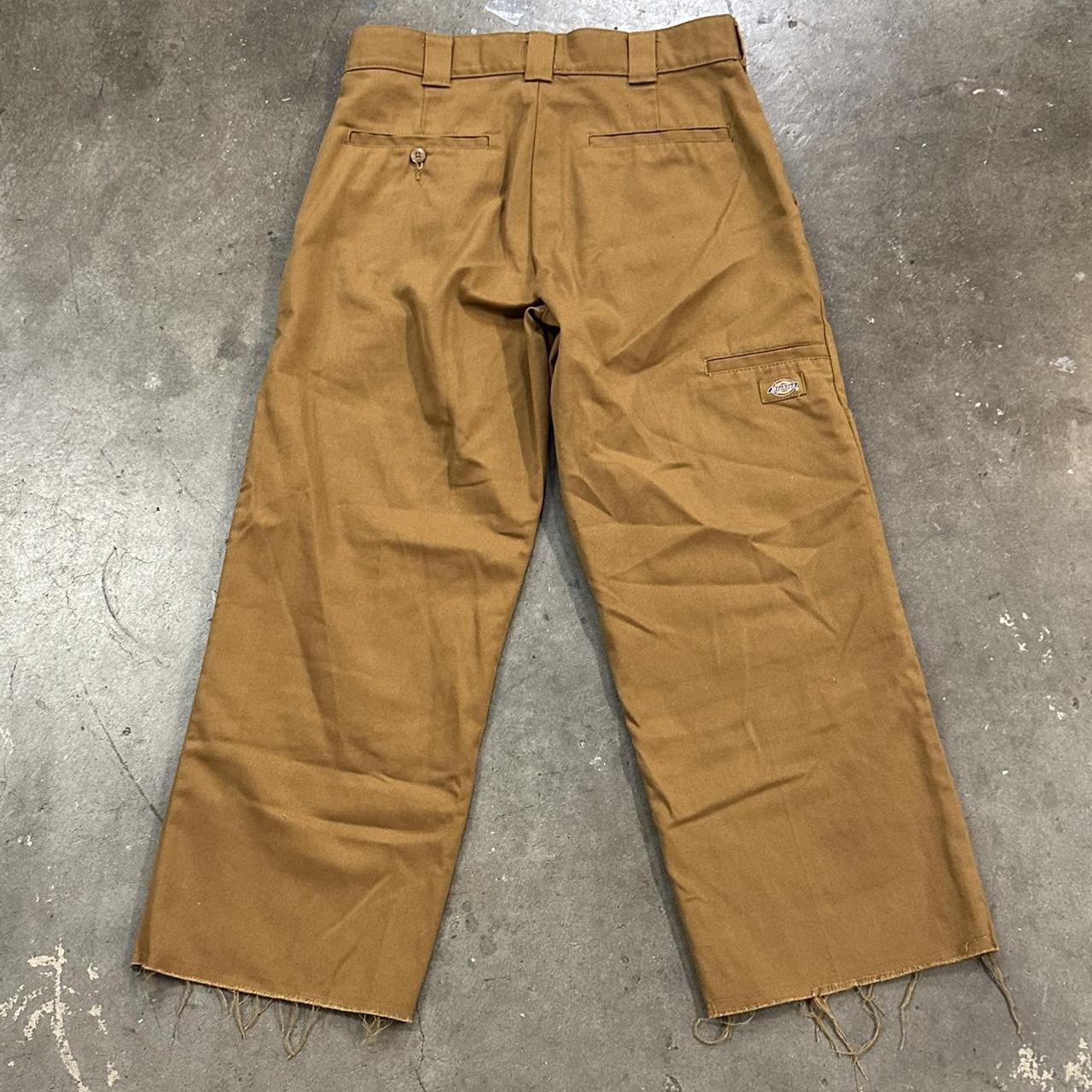 Dickies Men's Orange Jeans | Depop