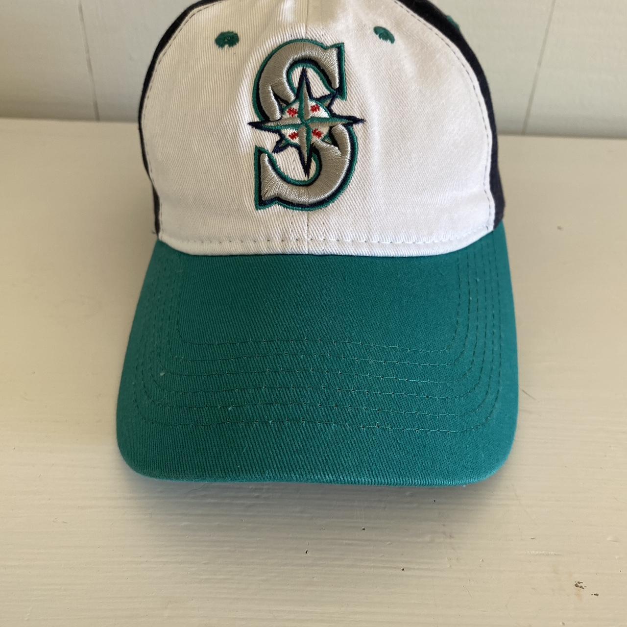 Embroidered Seattle Rainers wool Adjustable Cap, - Depop