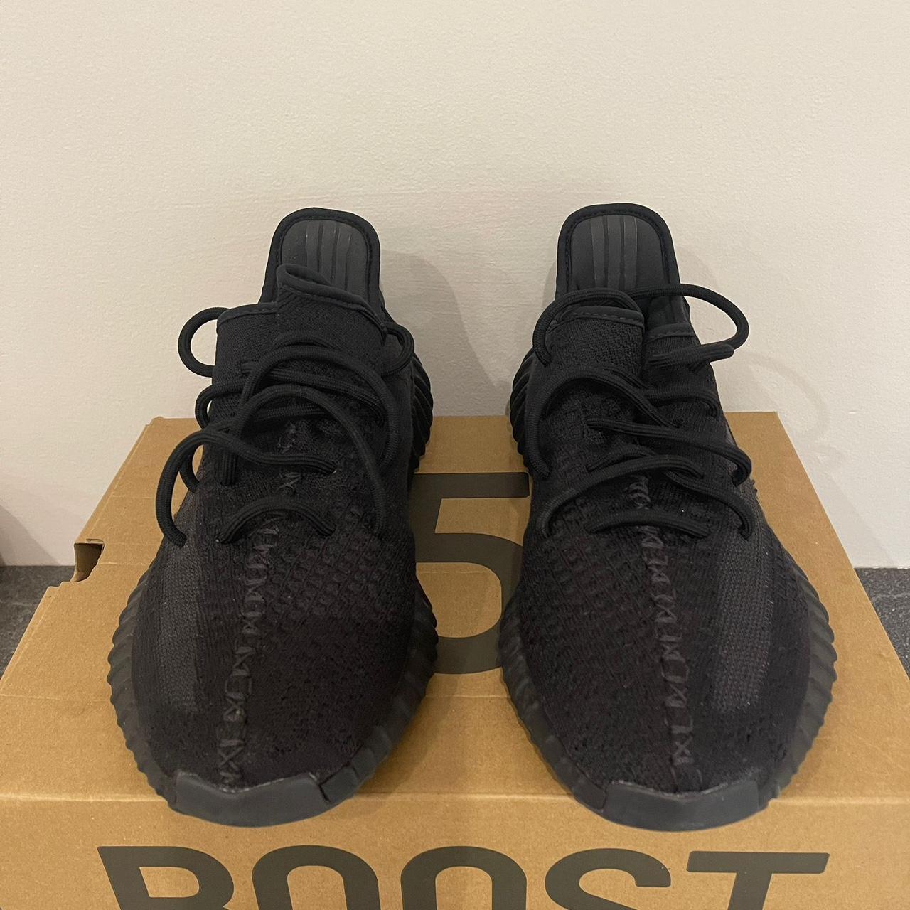 all black yeezy 350 womens