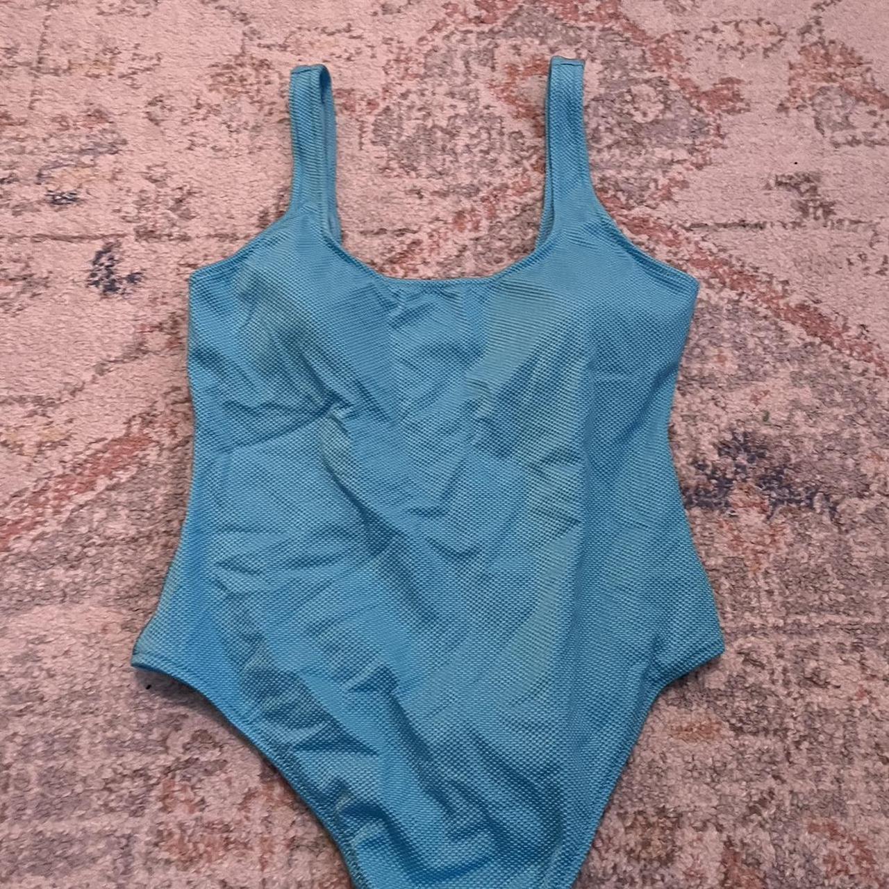 Aerie baby blue bathing suit // never used just... Depop