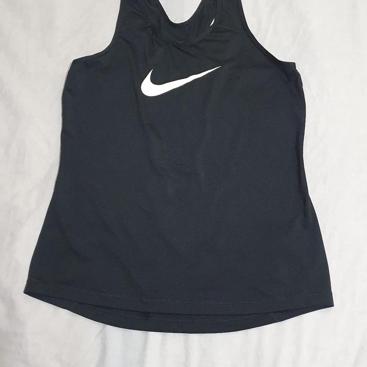 Nike Women's Black Vest | Depop