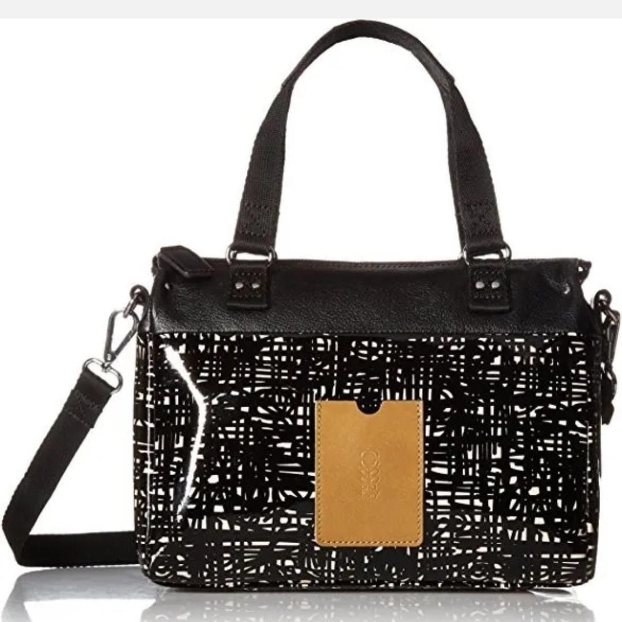 Orla Kiely patent leather Small Messenger bag in the... Depop