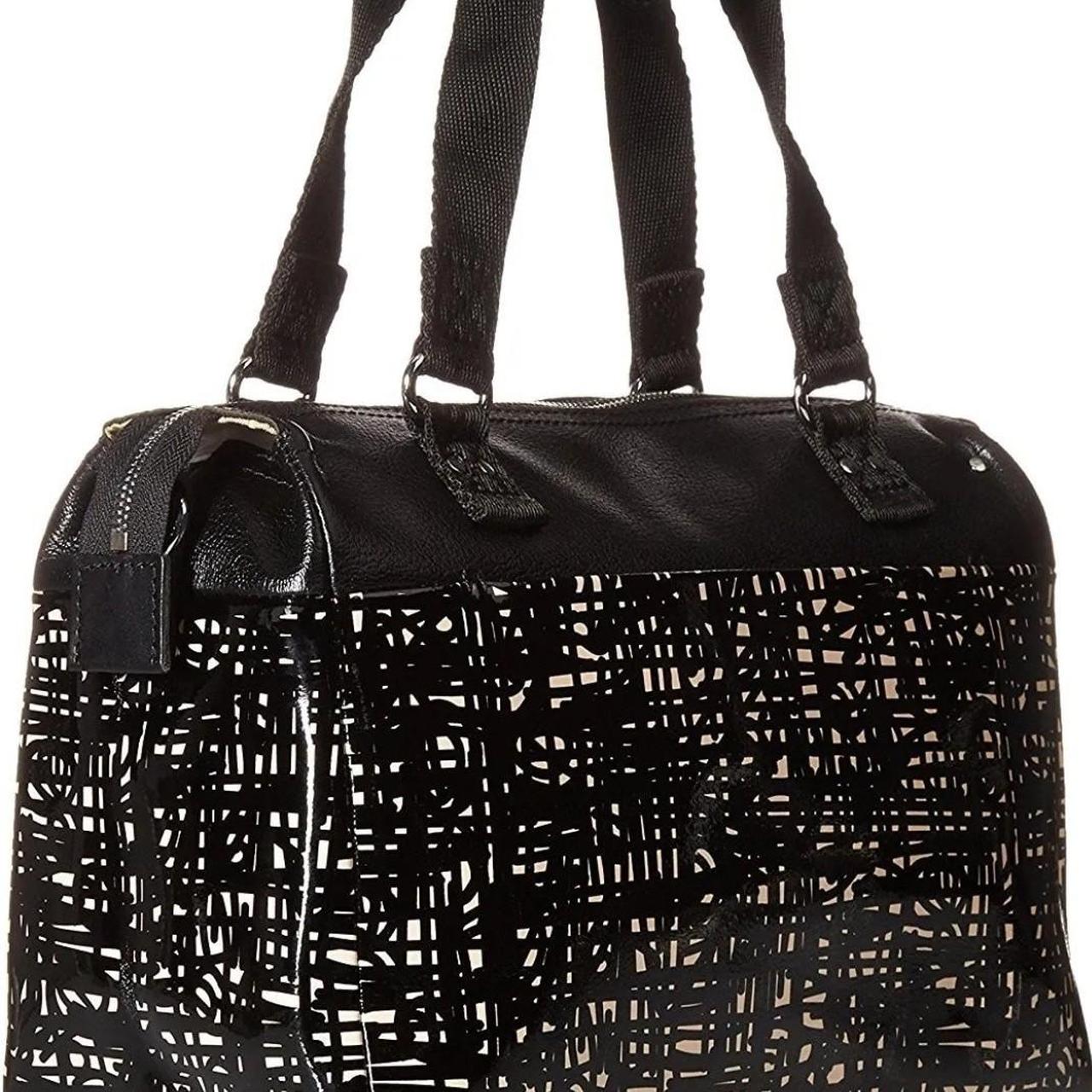 Orla Kiely patent leather Small Messenger bag in the... Depop