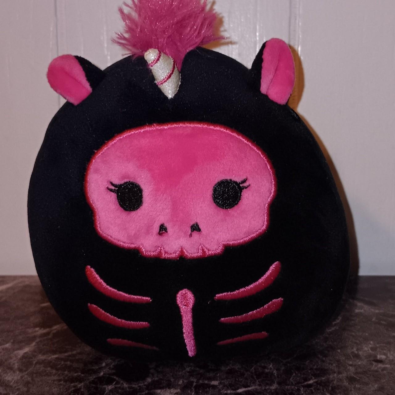 Squishmallows SKETLANA Skeleton Pink Unicorn... - Depop