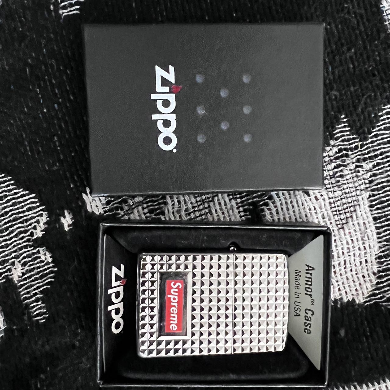 Supreme pyramid buy stud Zippo Lighter never used