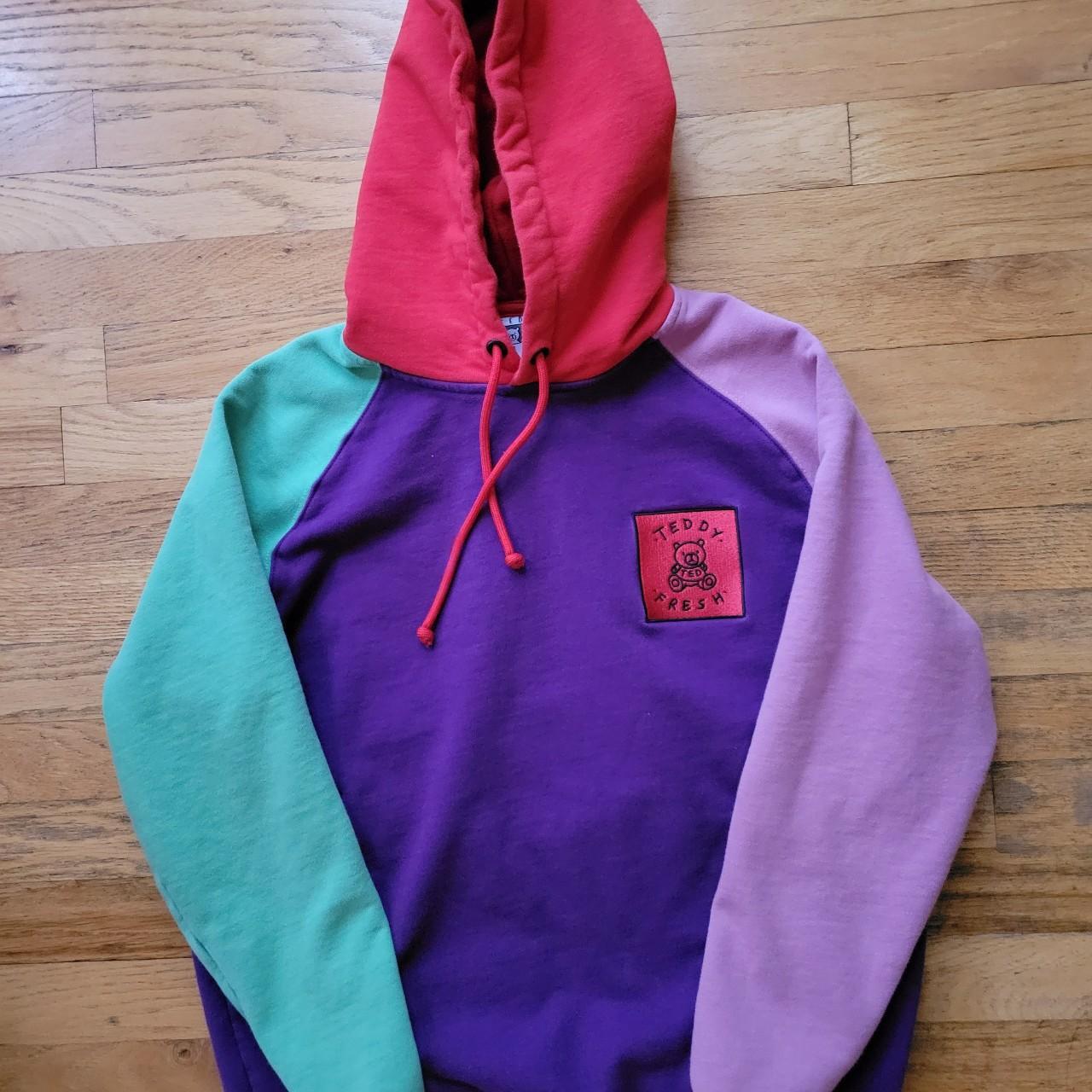 Teddy Fresh quilted hoodie Size XS Never - Depop