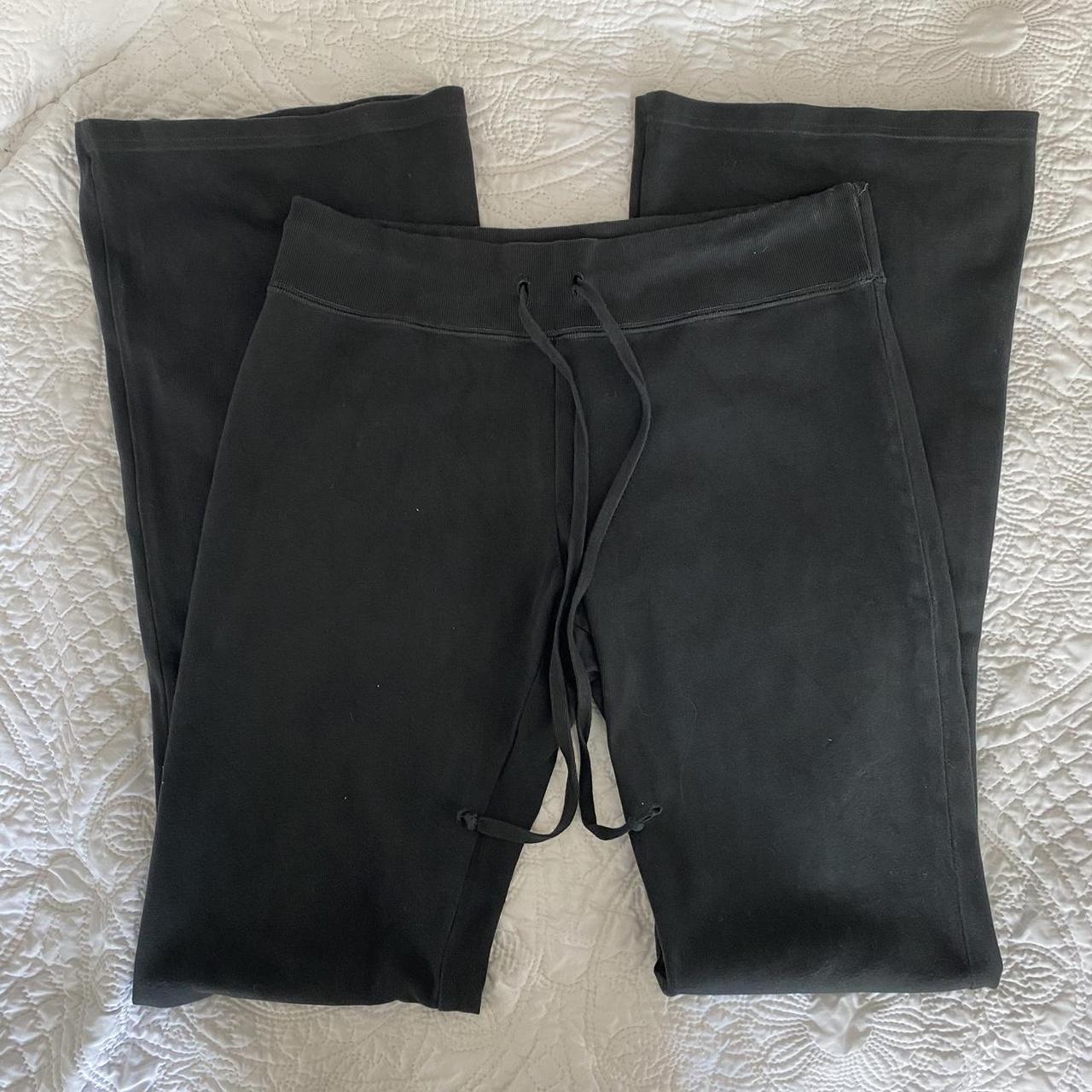 brandy melville black hillary yoga pants🫶🏼 flared... Depop