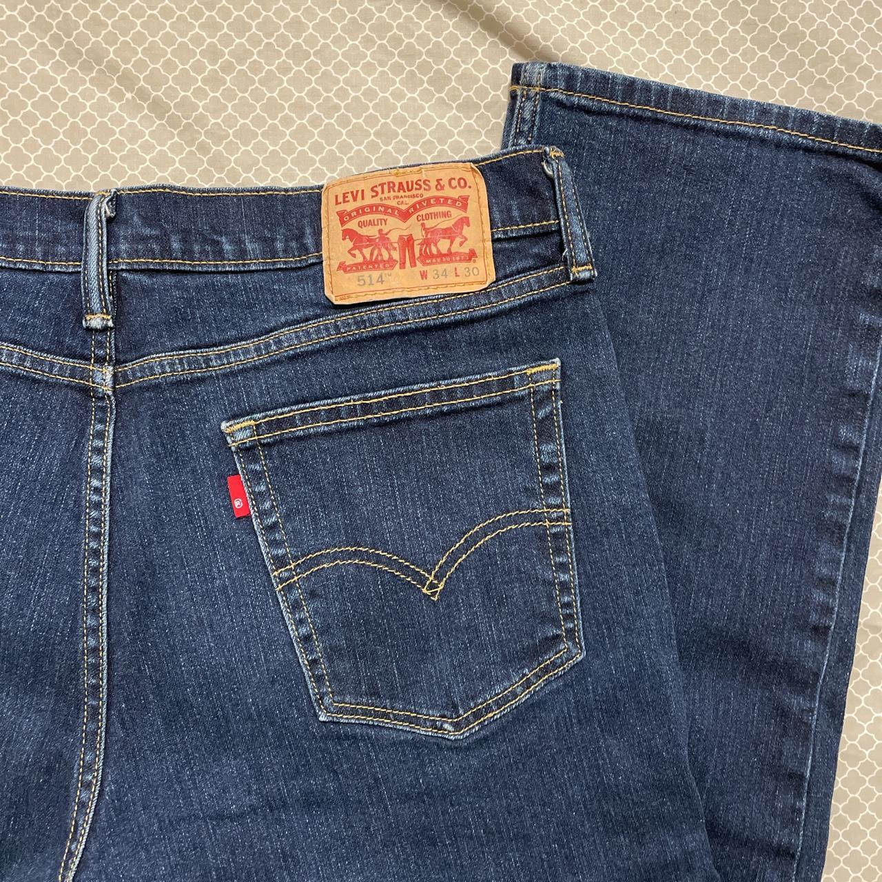 levi strauss & co. men's 514 jeans these are 34 W... - Depop