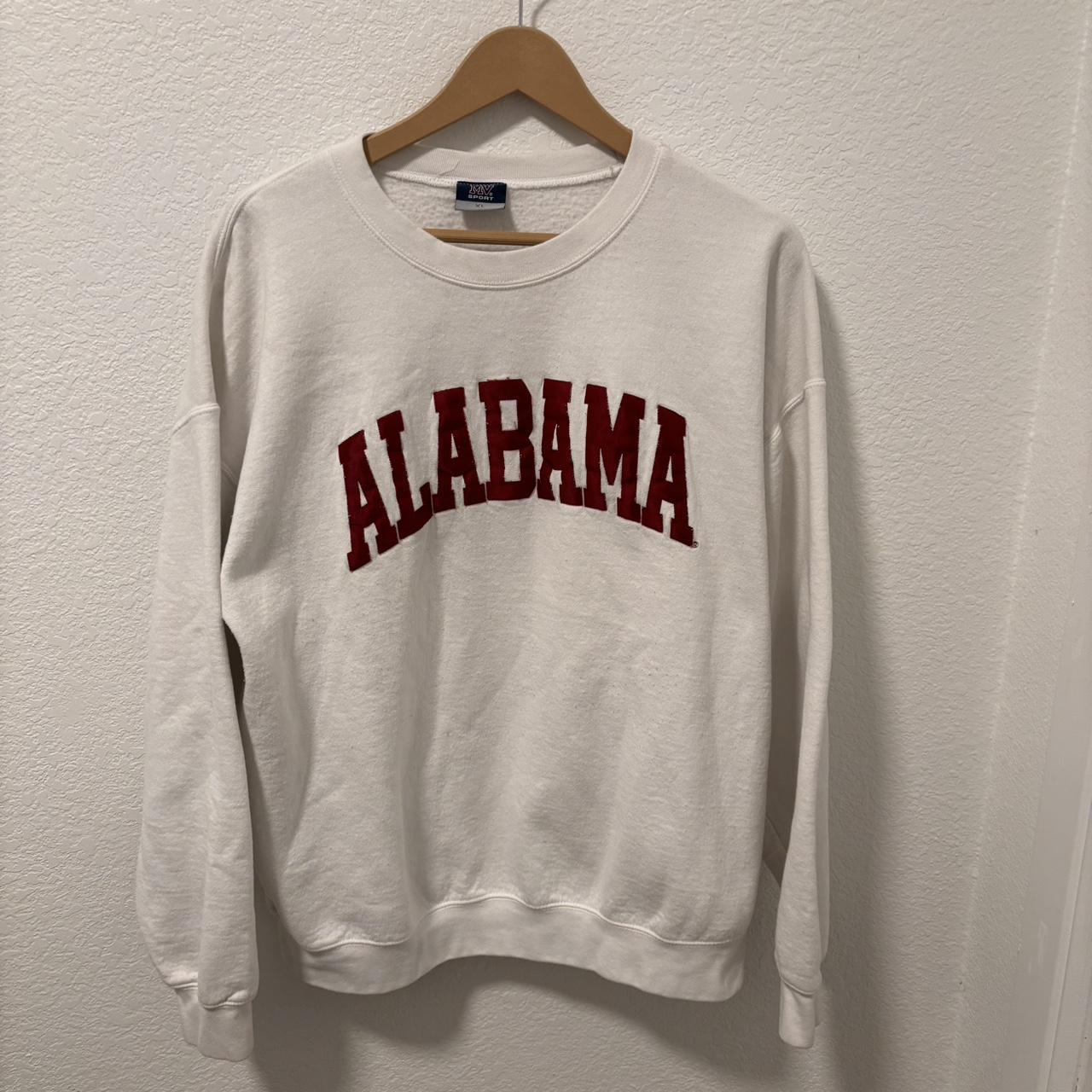 Vintage Y2K Alabama University Crewneck fits as... - Depop