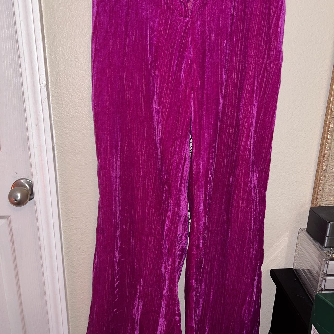 Cider Women's Pink Trousers Depop