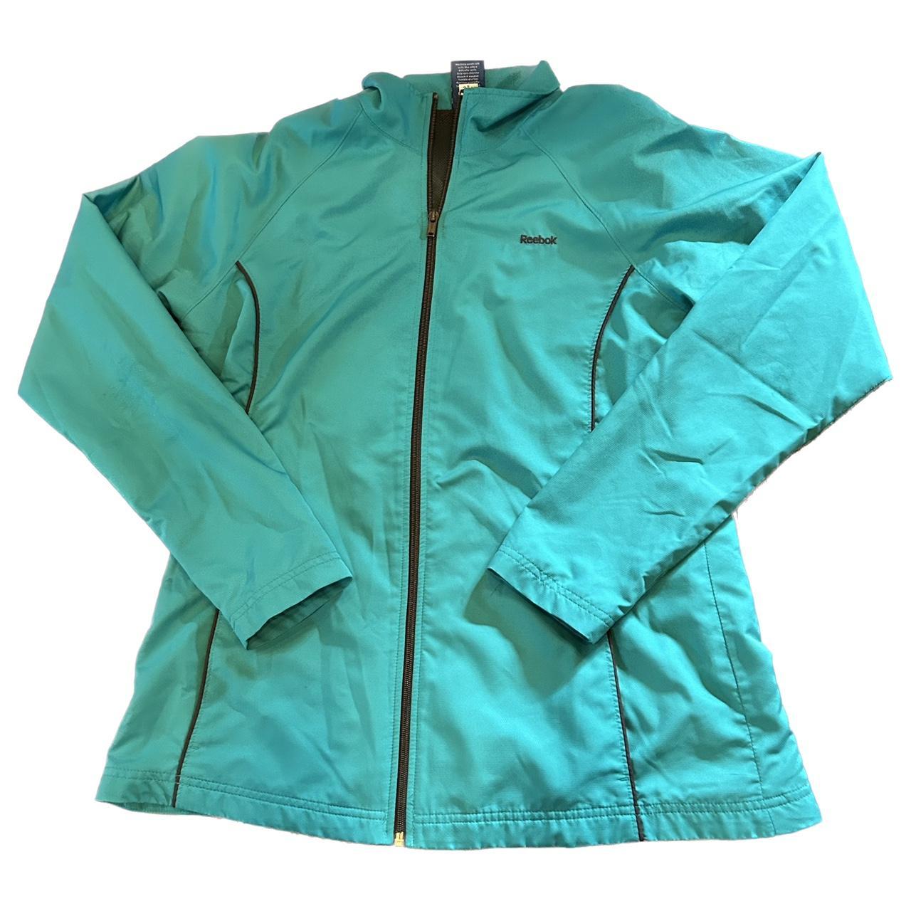 Reebok jacket womens clearance green