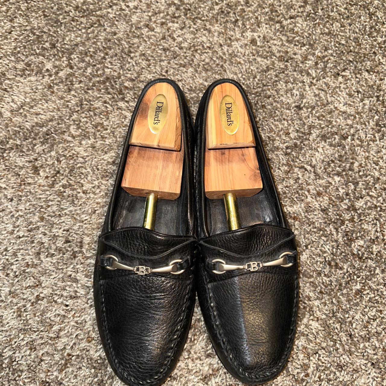 Vintage Bally Leather Loafers Size 9 Great Condition - Depop