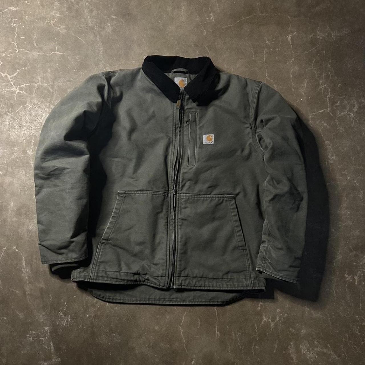 carhartt carhartt work jacket carhartt detroit... - Depop