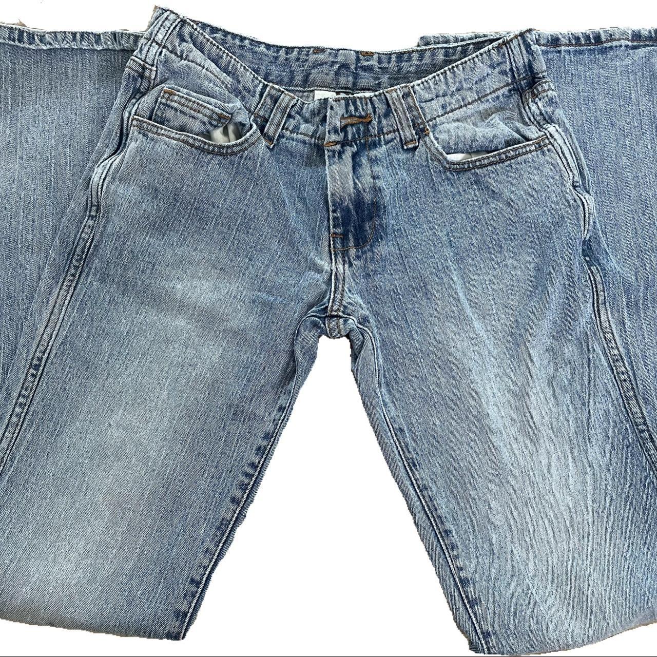 Brandy Melville Eleanor Jeans Low Rise Light... Depop