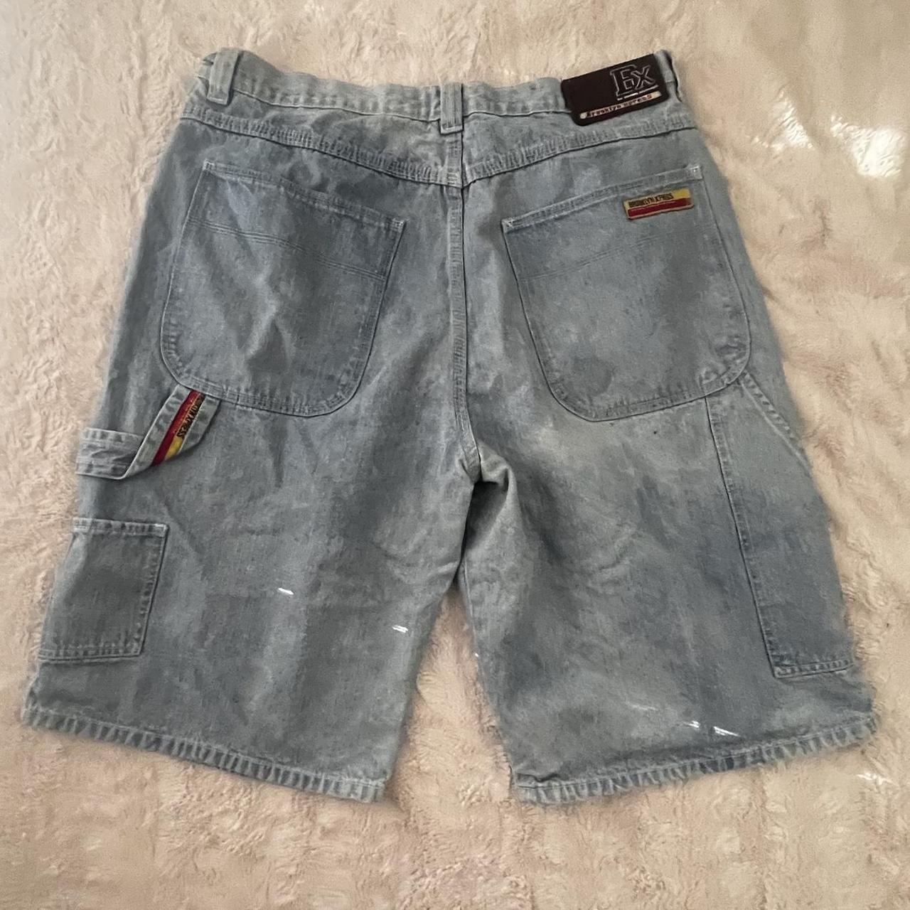 Brooklyn Express BAGGY Denim Carpenter Jorts. Has a... - Depop