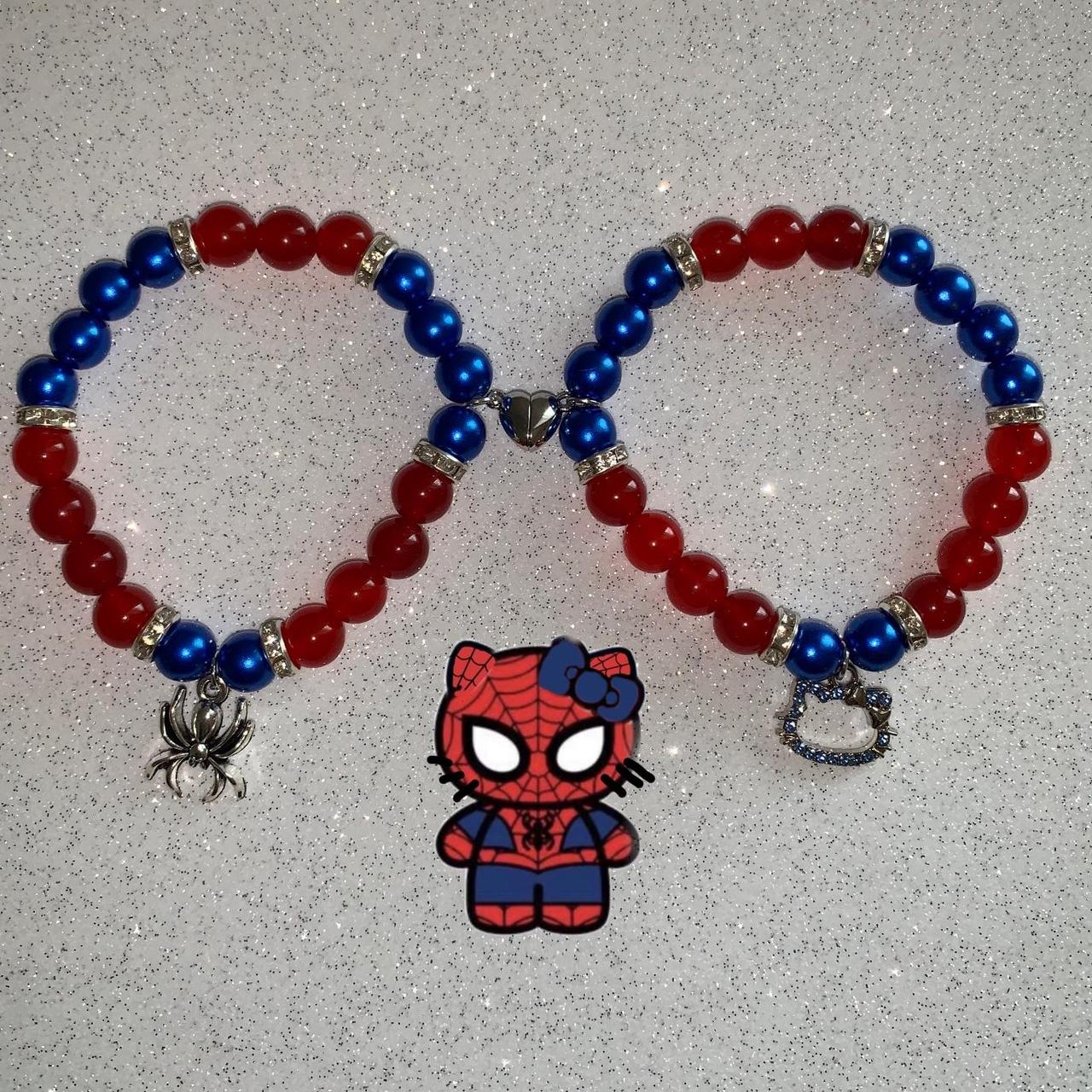  Hello Kitty And Spiderman Bracelet