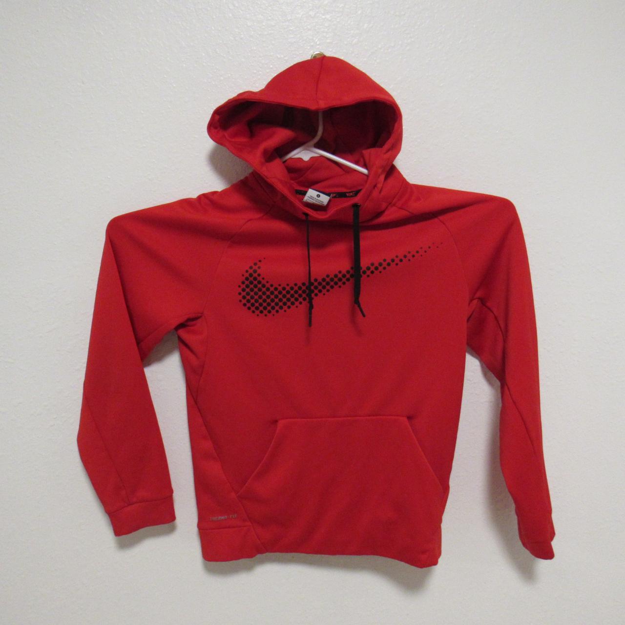 Red dri best sale fit hoodie