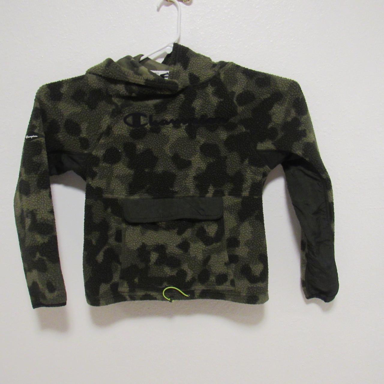 Champion camouflage hot sale pullover hoodie