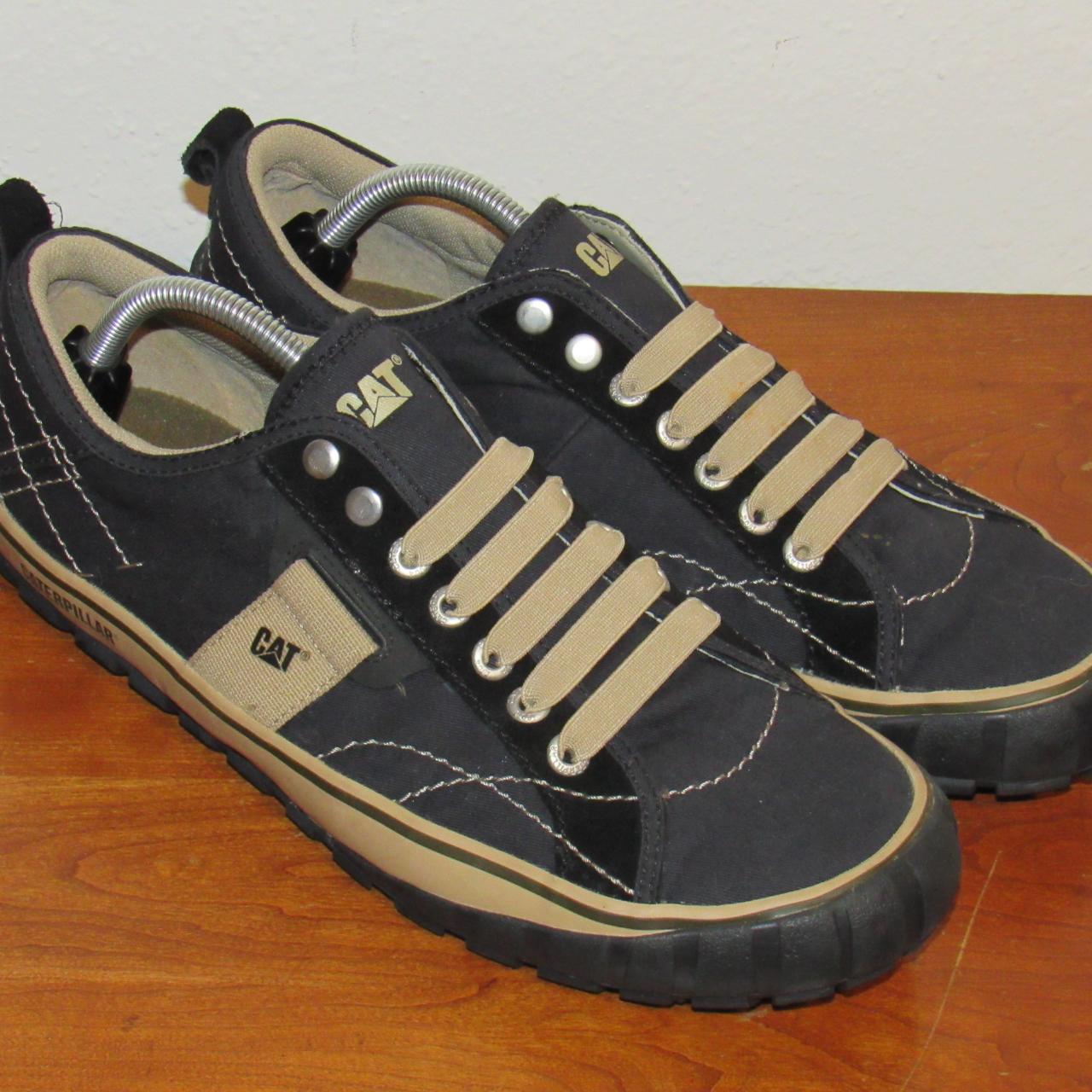 Caterpillar Neder Canvas Black Casual Shoes Men's... Depop