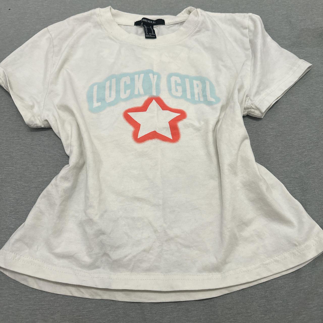 forever 21 white baby tee, brand new, never worn,