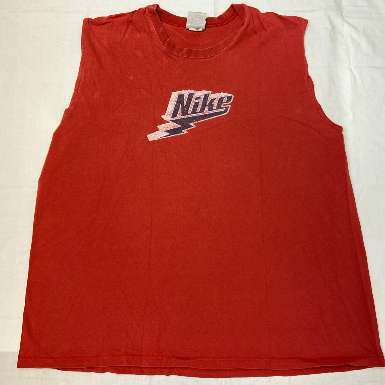 Nike Men's Red and Navy Vest (2)