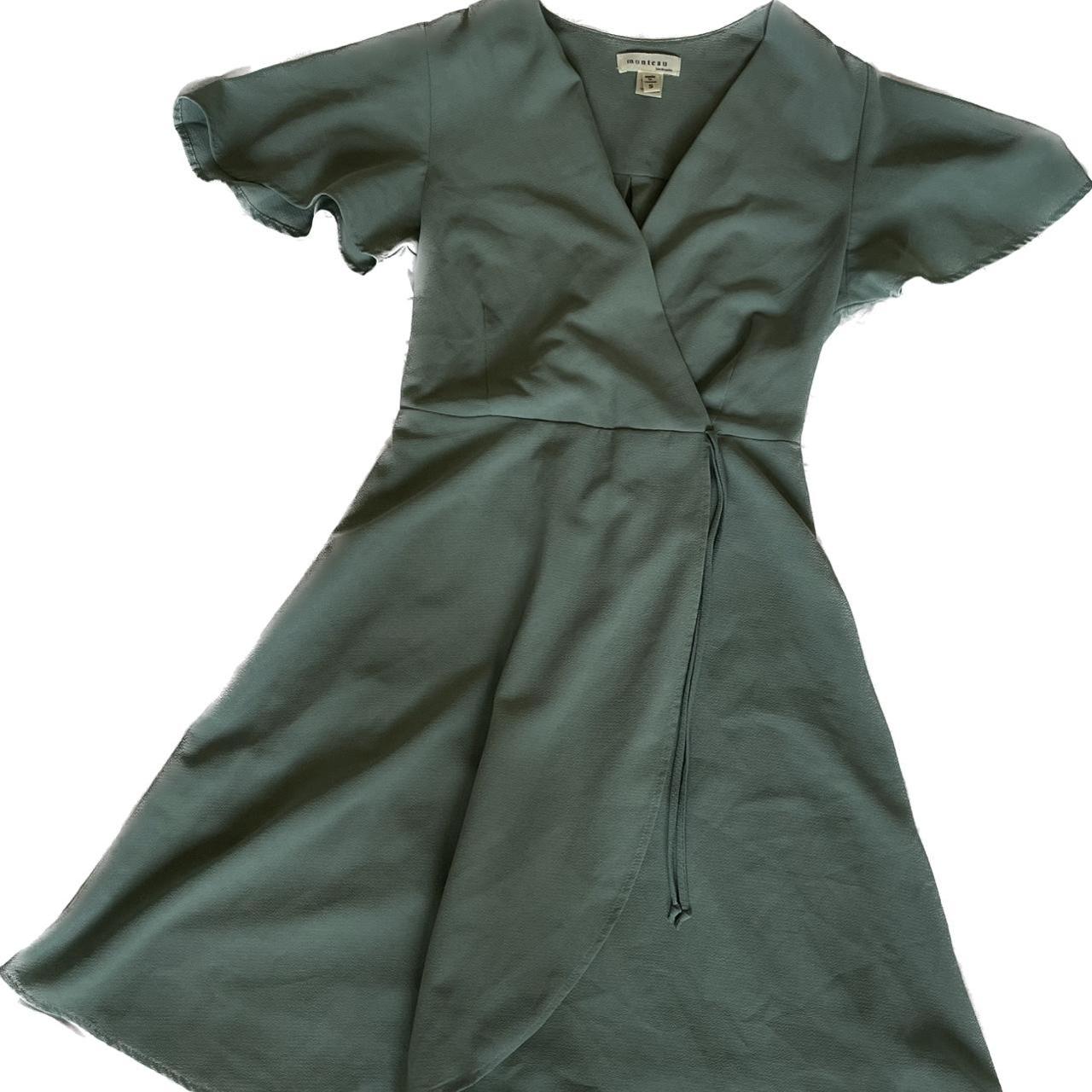 monteau wrap dress