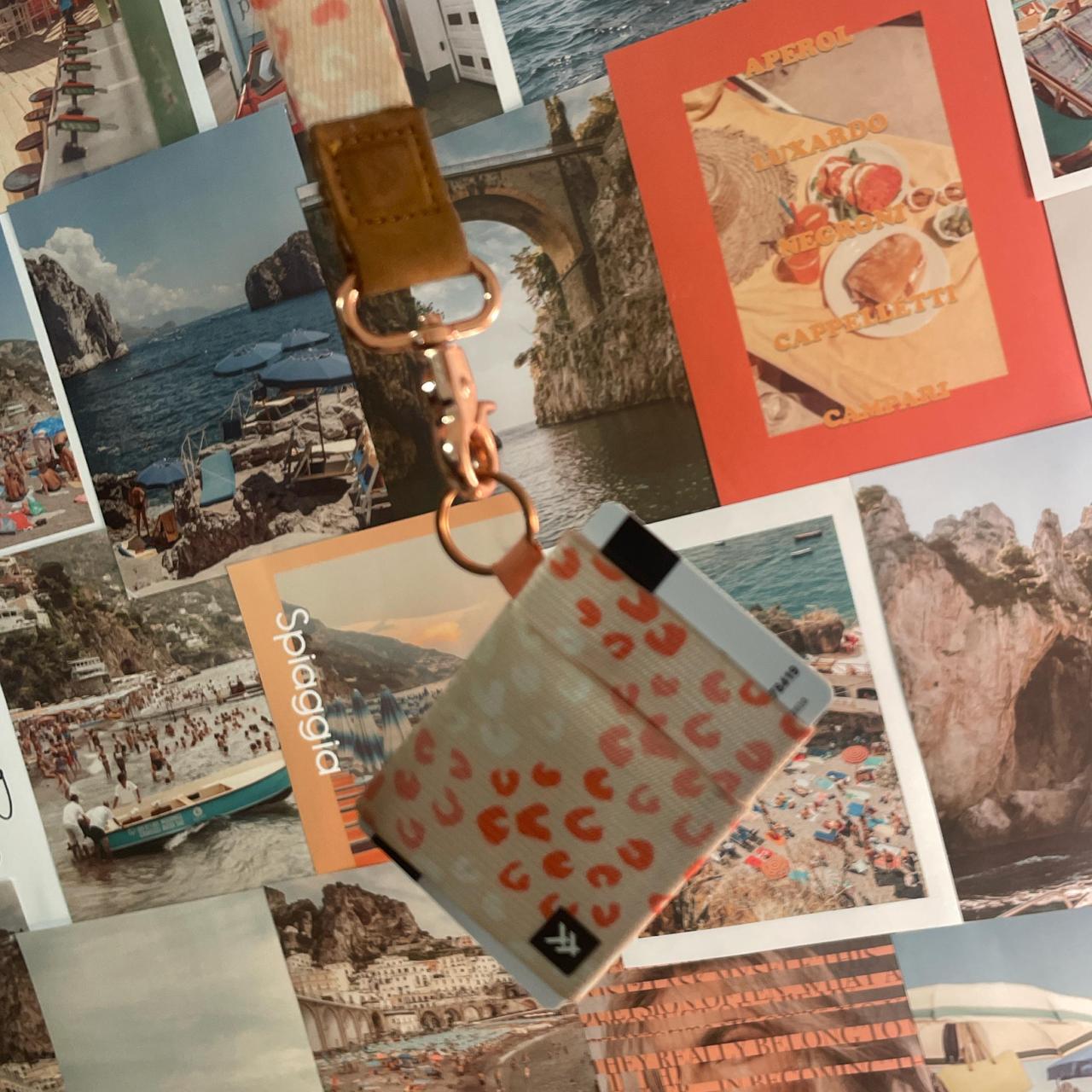 Women's Wallets - Multi/Red – THREAD WALLET peach… - image 1