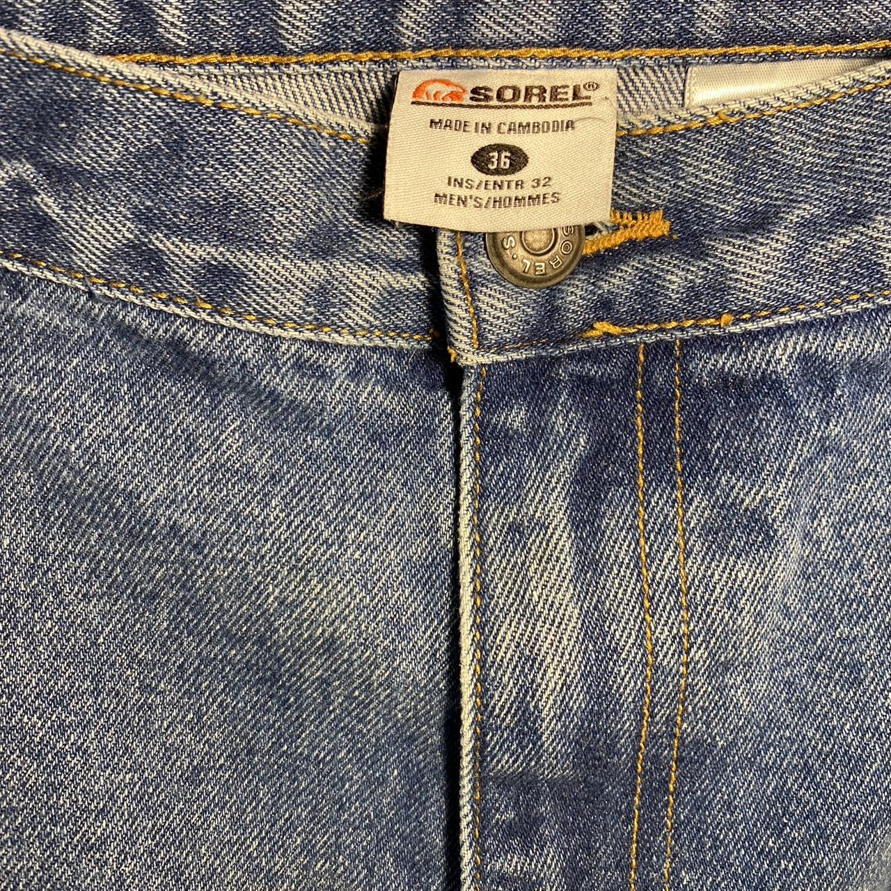 Sorel Men's Blue Jeans Depop