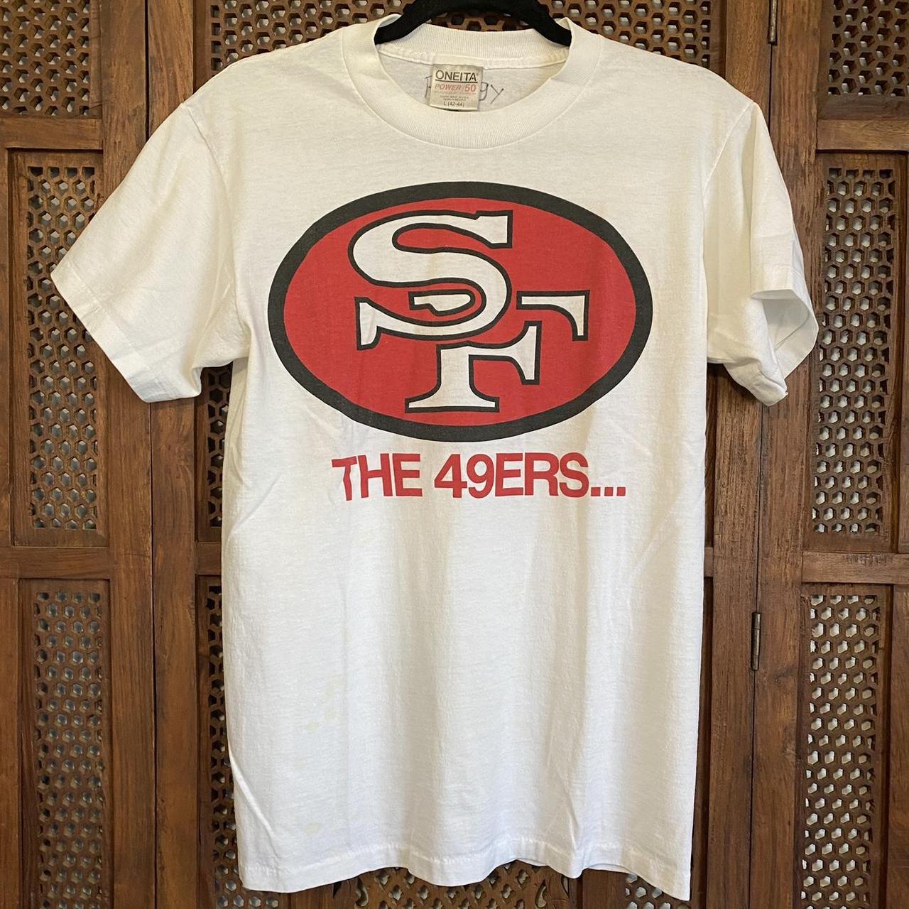 Joe Montana San Francisco 49ers Shirt Mitchell & - Depop