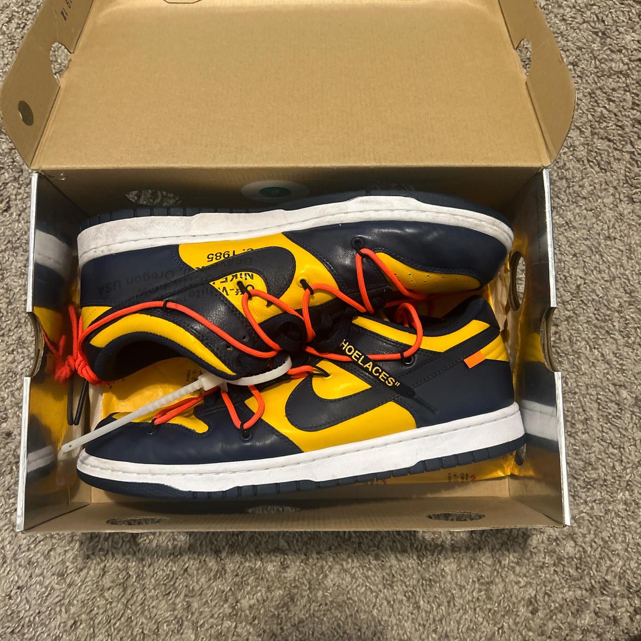 university gold off white