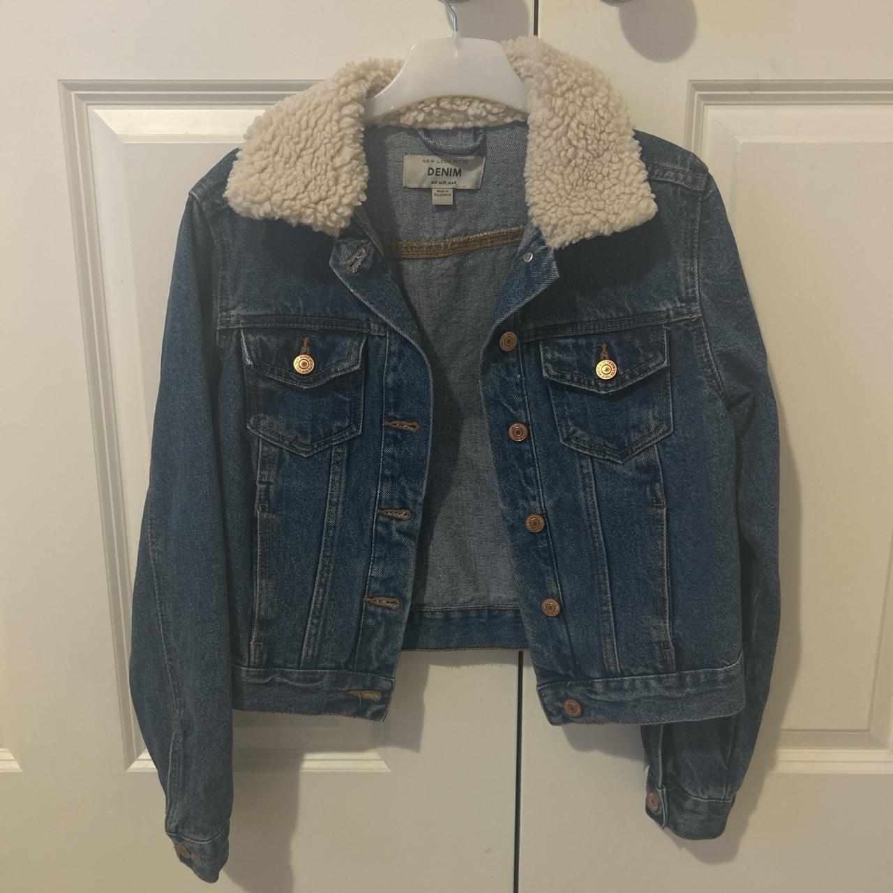 New Look Petite Denim jacket UK size 68 Hardly... Depop