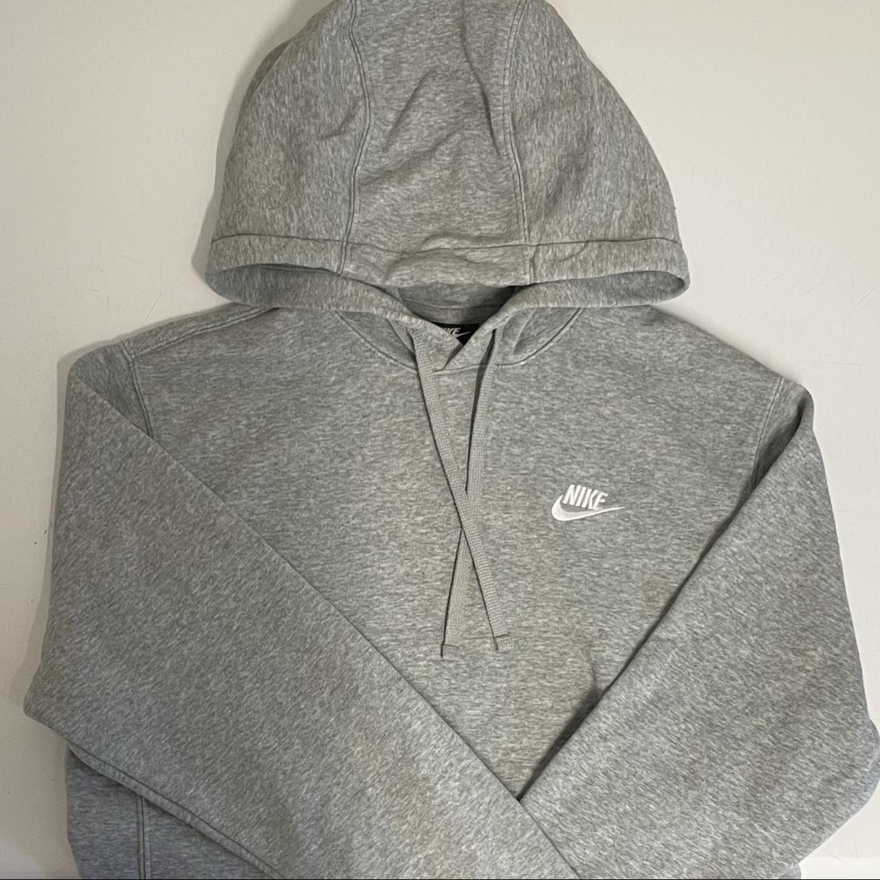 Men’s Nike Grey Tracksuit Includes-hoody and... - Depop