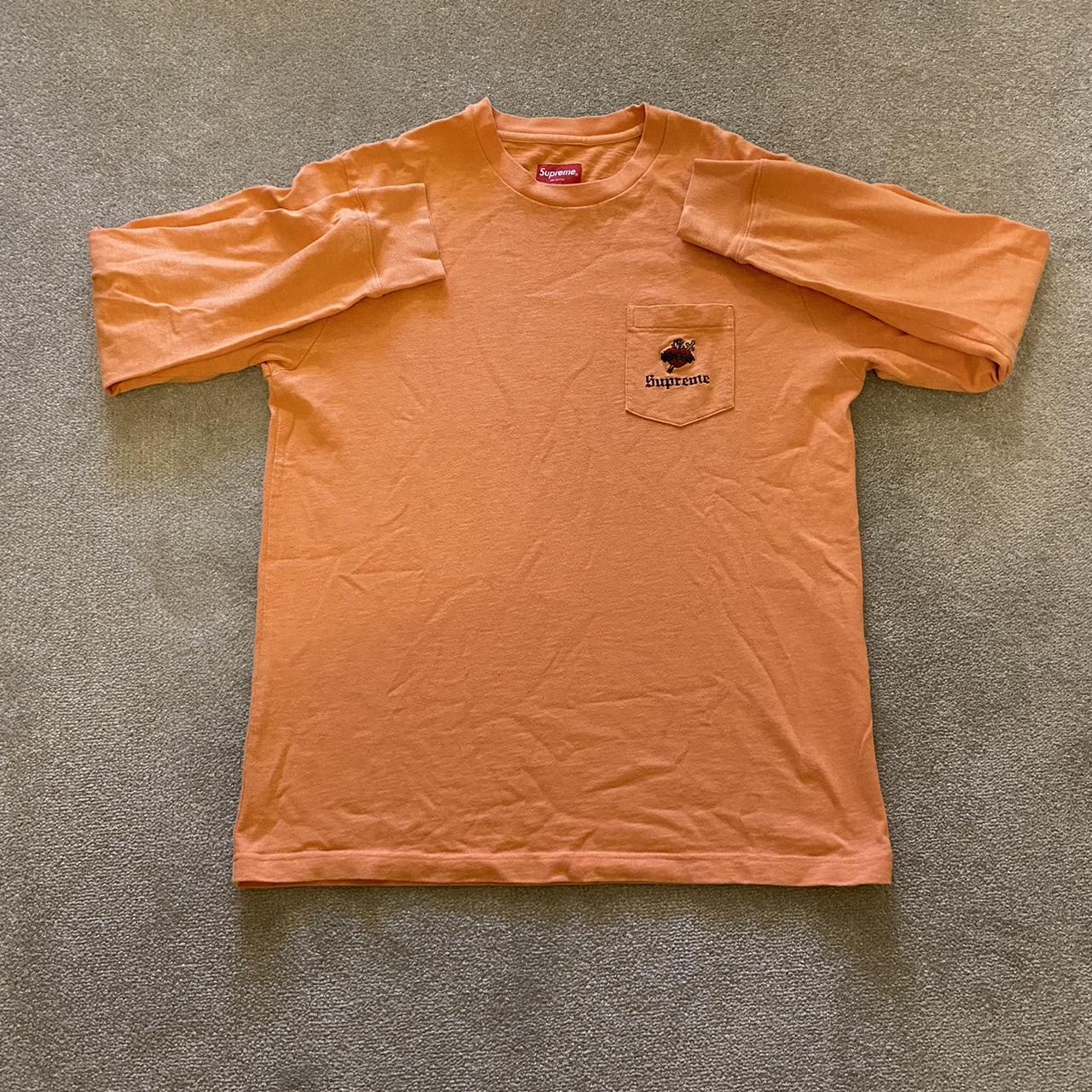 Supreme orange tee buy Vintage