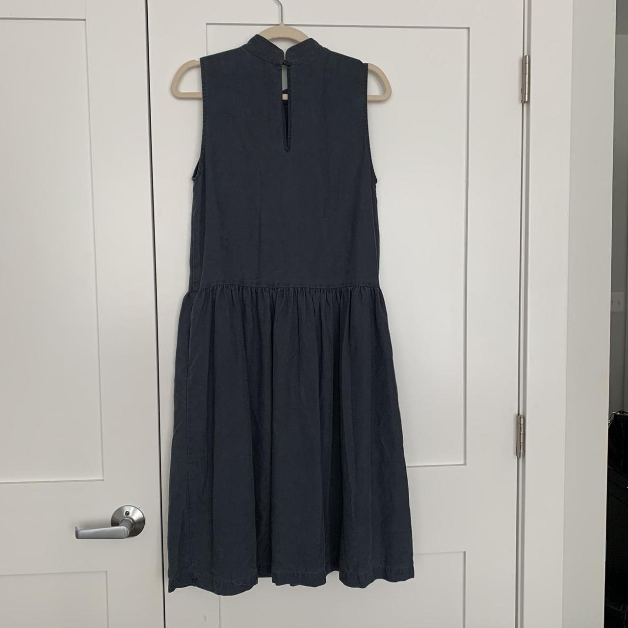Amour Vert Women's Navy and Blue Dress