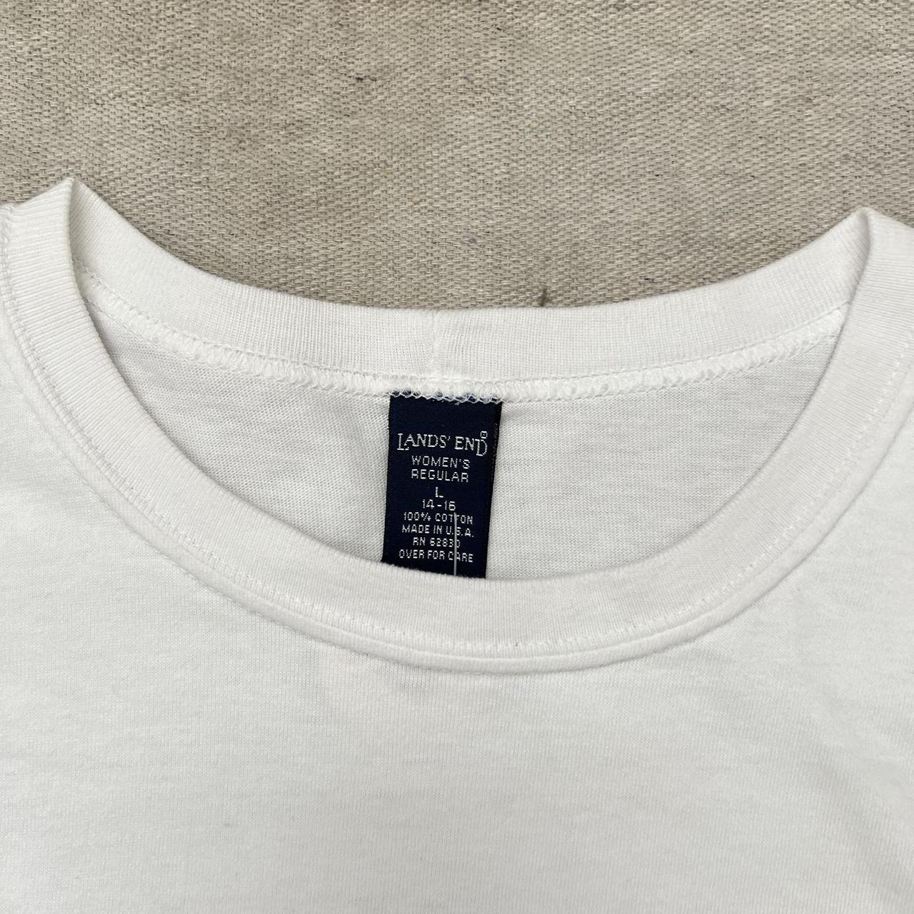 Lands' End Men's multi T-shirt | Depop