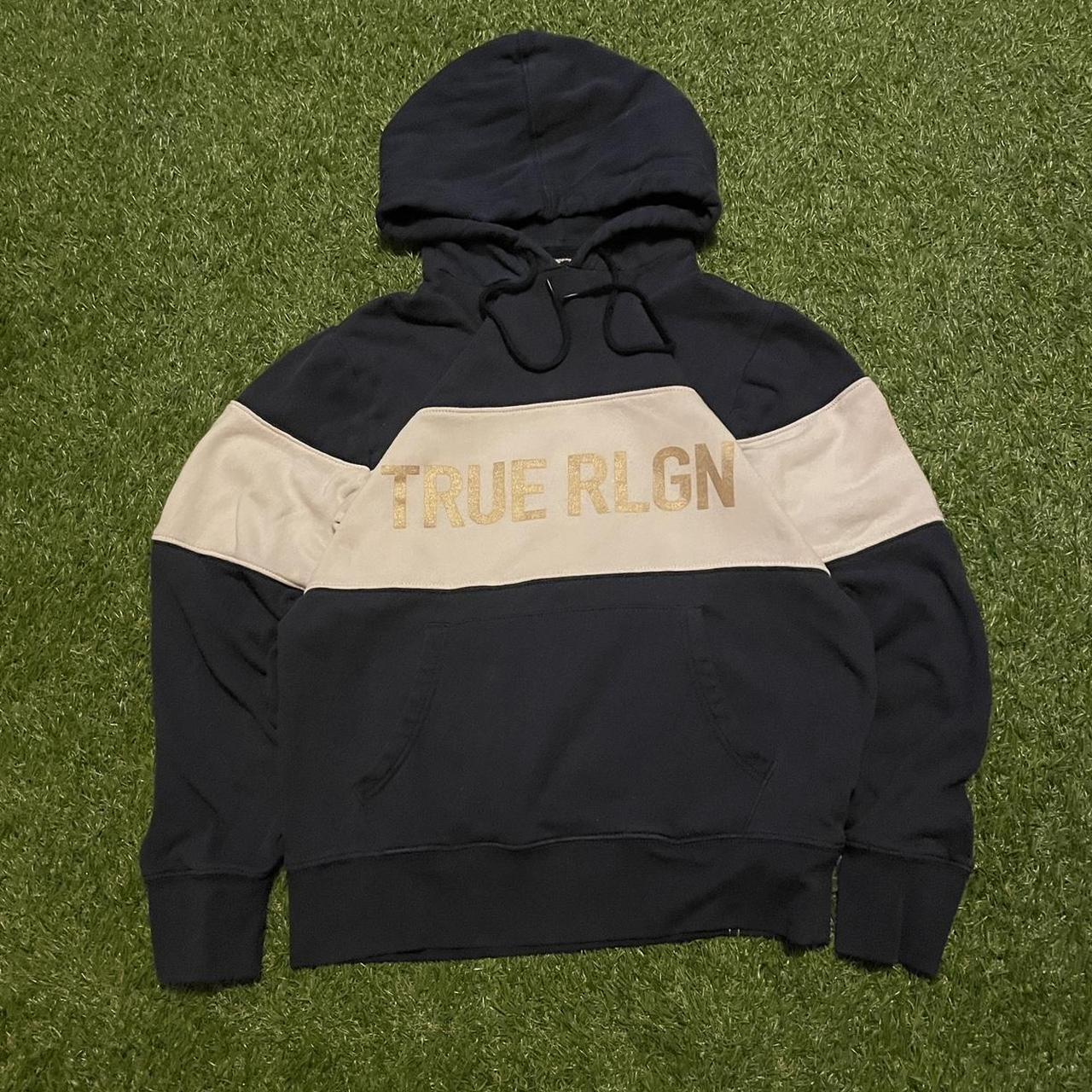 True religion color hot sale block hoodie