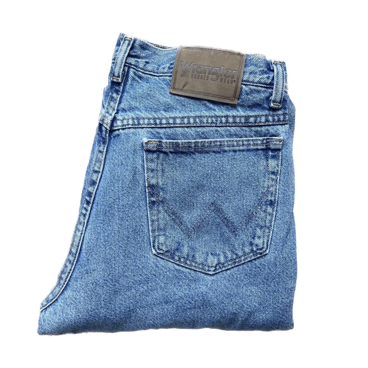 Wrangler Men's Blue Jeans | Depop