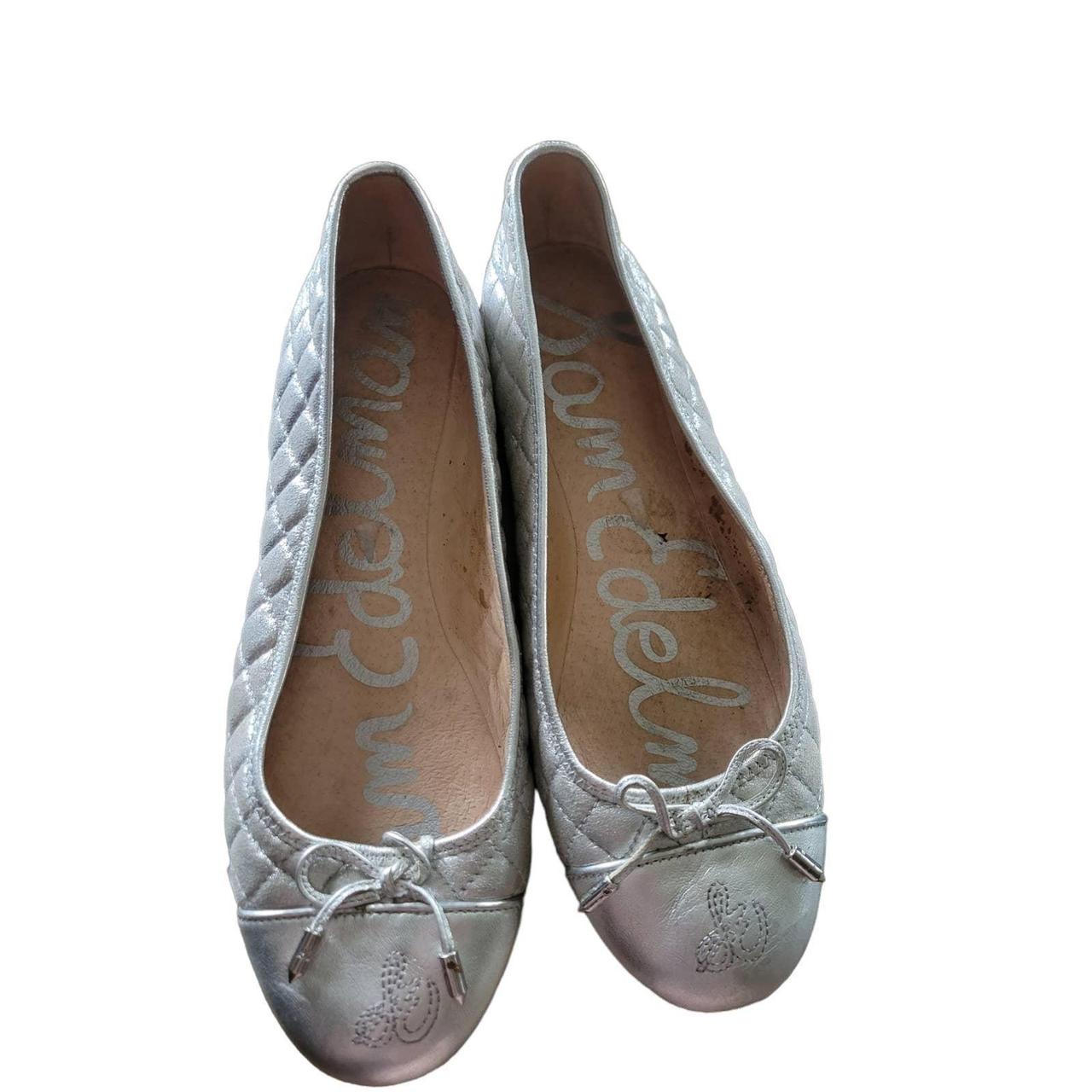 Sam edelman best sale silver flats