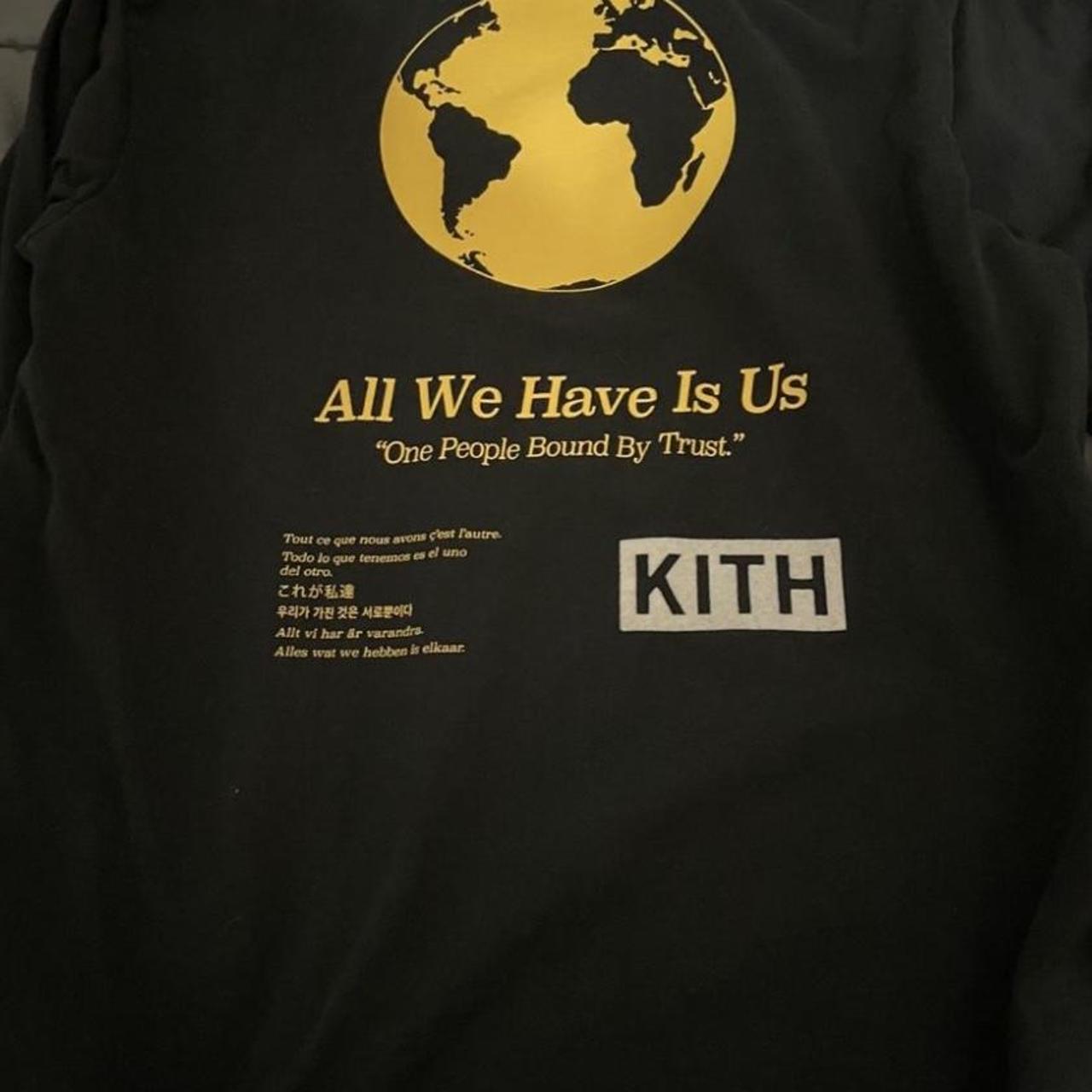 Kith one world tee, - light fading, #kith...